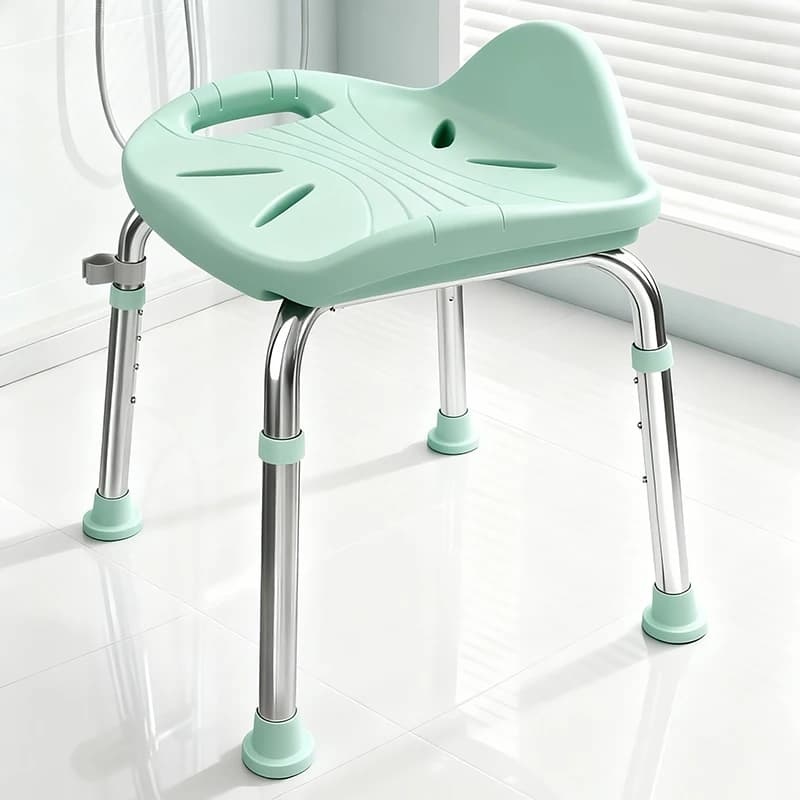 Bath stool lift bathroom elderly children non-slip chair punching free pregnant woman anti-fall shower stool