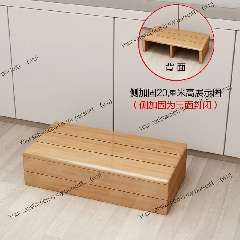 Foot Stool Stair Step Kitchen Height Balcony Office Under Table Foot Stool Piano Foot Stool