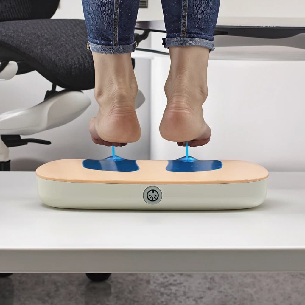 DY Home Wellness Electric Terahertz Therapy Foot Reflexology Massager with Wireless Remote Control Health Care Device