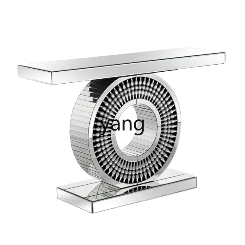 LH  light luxury entrance table decoration creative entrance cabinet modern fashion wall view table