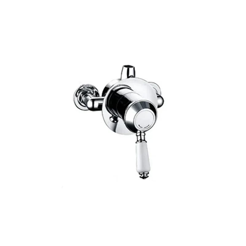 Traditional single handle brass shower faucet