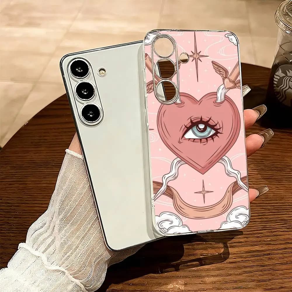 Moon Star S-Sun Tarots Phone Case Transparent Silicone Soft For SamsungA10,12,20,21S,30,31,40,50,51,52,70,71