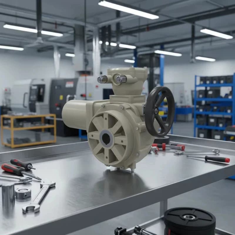 Turn Power-Driven On-Off Actuator Motorized Damper Flow Control Electrical Prsure Regulator Ball