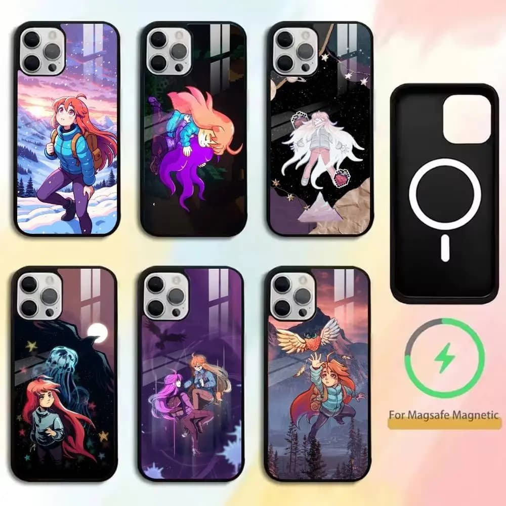 Celeste   Phone Case For iPhone17,16,15,14,13,12,11 Plus,Pro Magnetic with Magsafe Wireless Charging