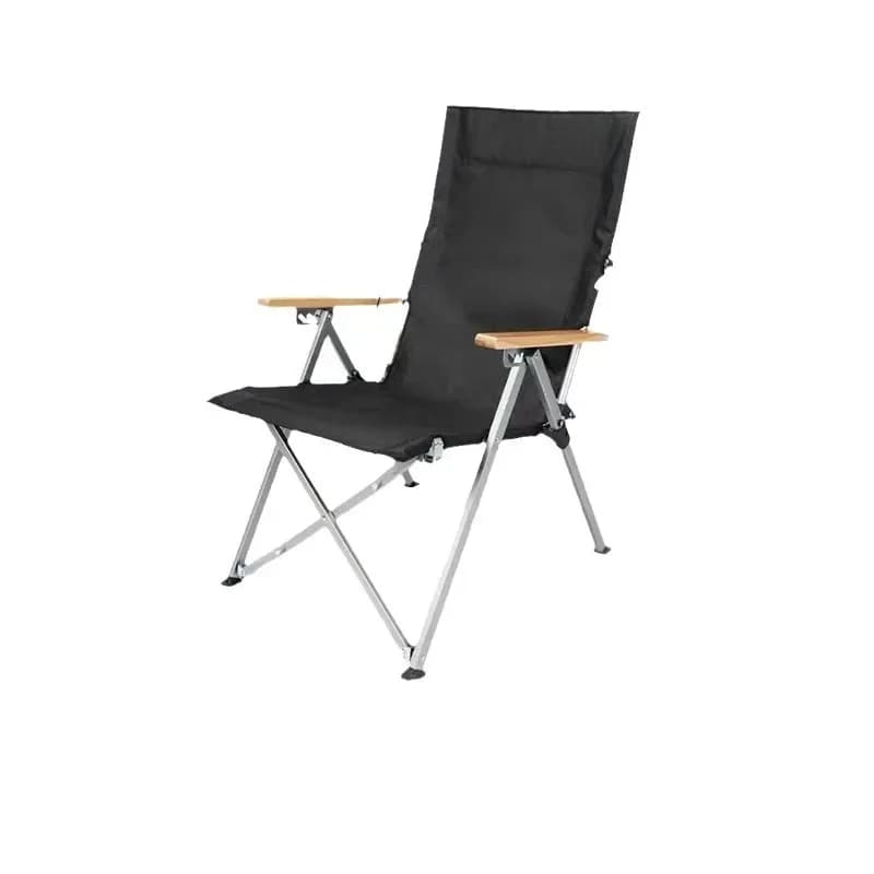 Outdoor Camping Seal Chair Portable Camping Chair High Chair Back Picnic  Fishing  Lunch Break  Folding Lounge