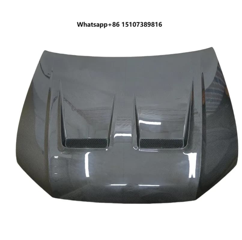 K Style Q8 Wet  Carbon Fiber Hood for Q8 2019-2023