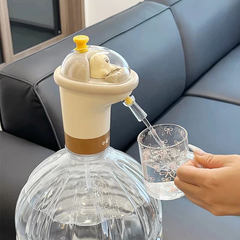 Barreled Water Pump Electric Purified Water Barrel Press Water Output Desktop