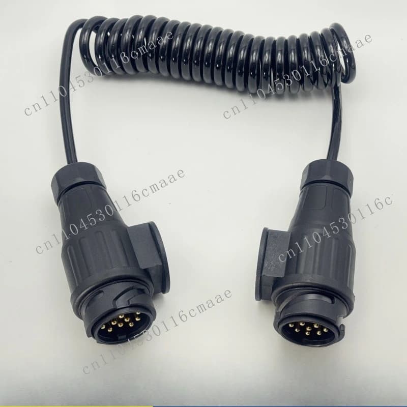 13-Core to 13-core trailer cable 12V trailer spring cable RV European harness trailer extension cable 3M