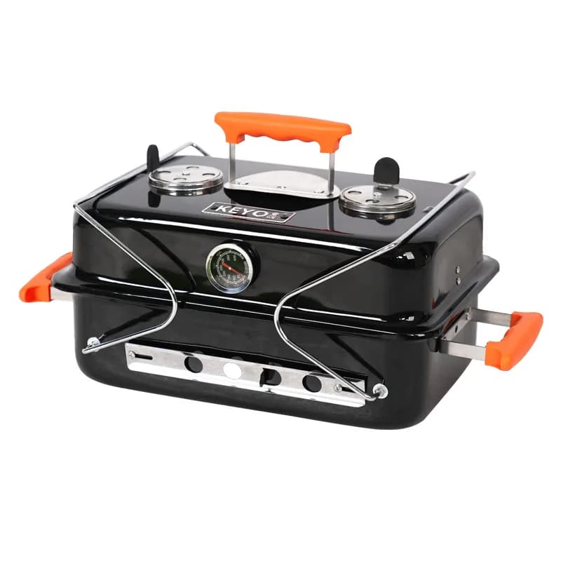 Folding Grill Camping Table Outdoor Carbon