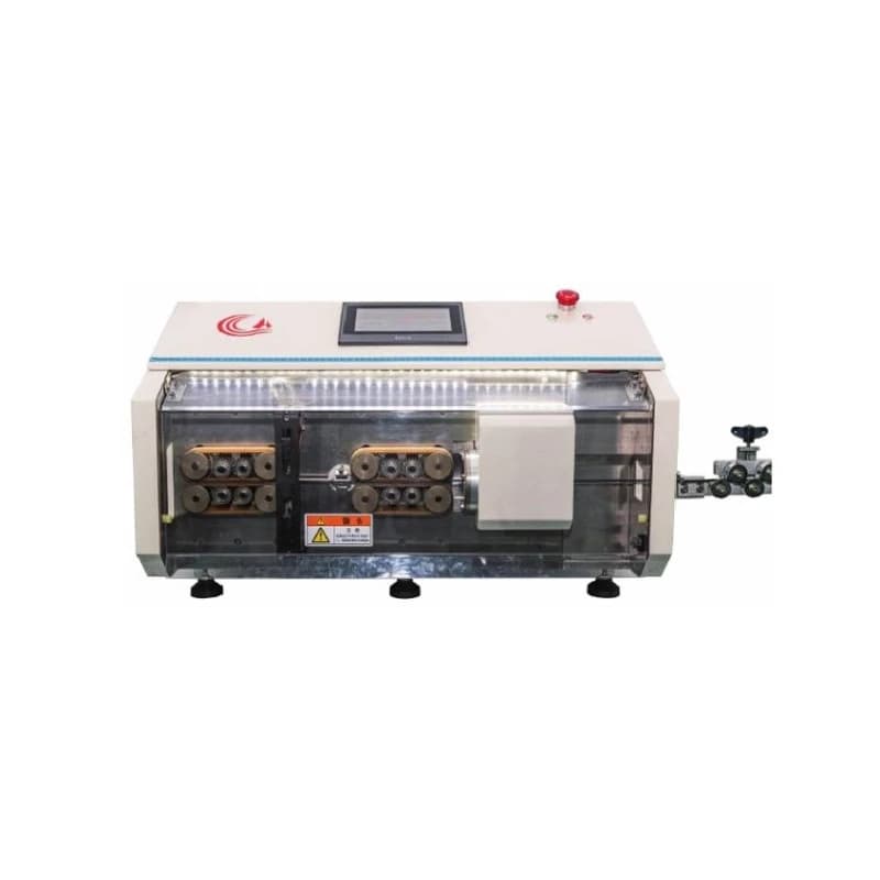 Fully automatic multi-layer rotary cutting and stripping machine coaxial wire shielded wire precision cutting and stripping