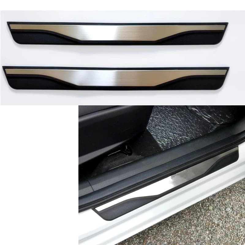 For Honda Freed GB5 GB6 GB7 GB8 2016-2025 Door Sill Pedal Trim Sticker Kick Scuff Plate Protector Guards Car Styling Accessories