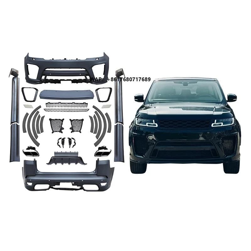 2018-2023 Upgrades SVR style Bodykit Car Car Modification Front and Rear Bars Grille Doors for Range Rover Sport