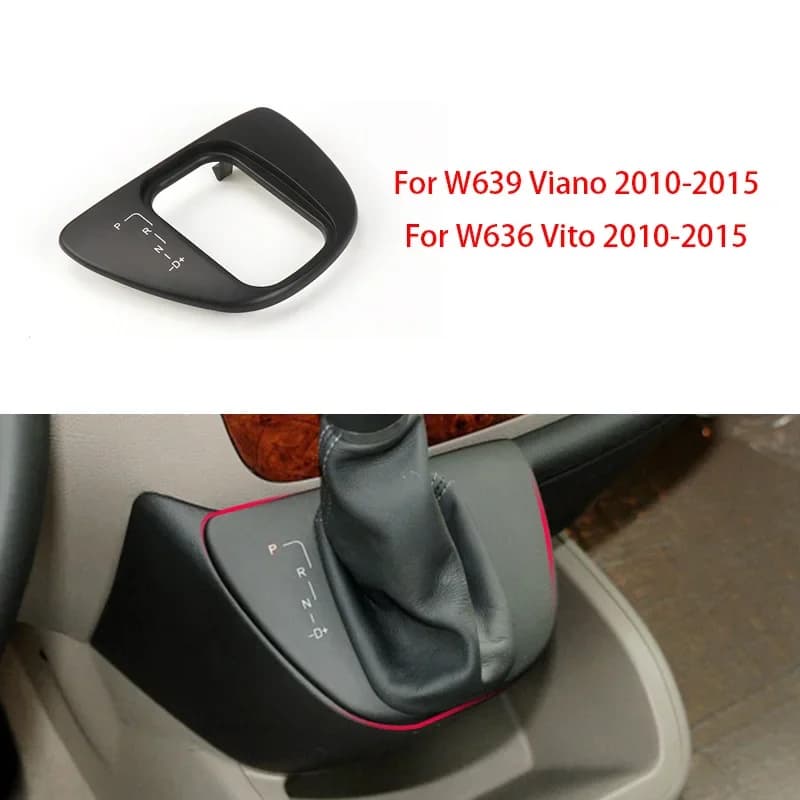 Car Gear Box Shift Cover For Mercedes Benz Vanio W639 Vito W636 Automobile Gear Lever Baffle A6392600073