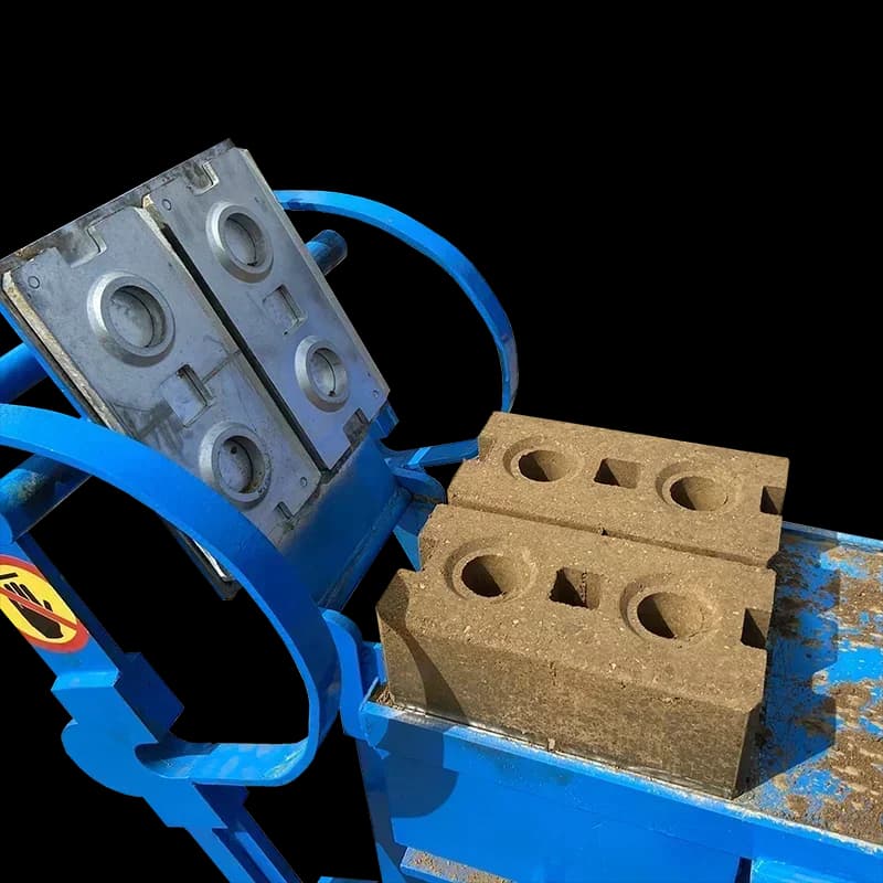 Clay Paver Brick Interlocking Block Making Machine Mold for DIY Home Garden Construction Tools