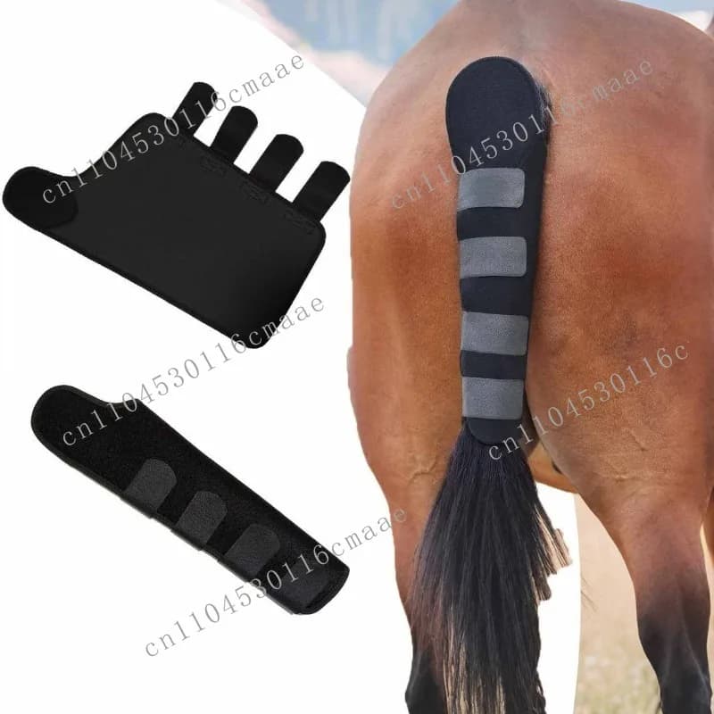 Upgraded ponytail protective cover, ponytail bag, mosquito-resistant ponytail storage protective pouch, equestrian gear