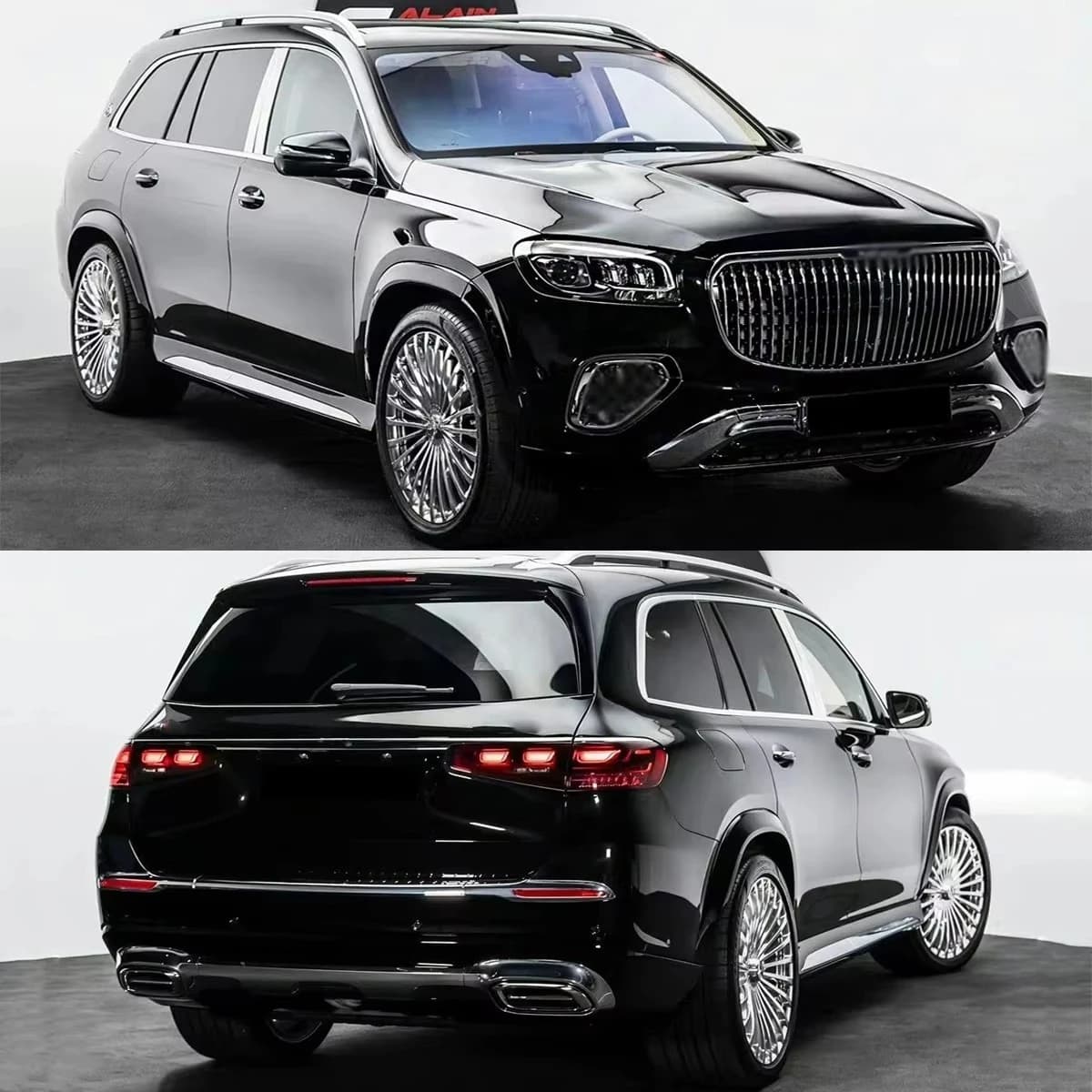 STLF X167 Upgrade to GLS600 Maybachs Style Car Body Kit for Benzs GLS CLASS 20-24 GLS500 GLS450 Body Kit