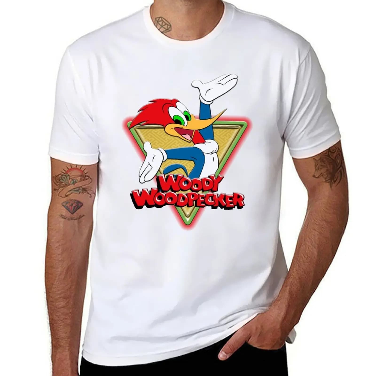 WOODY WOODPECKER T-Shirt man t shirts high quality luxury brand t shirts designer T-Shirt