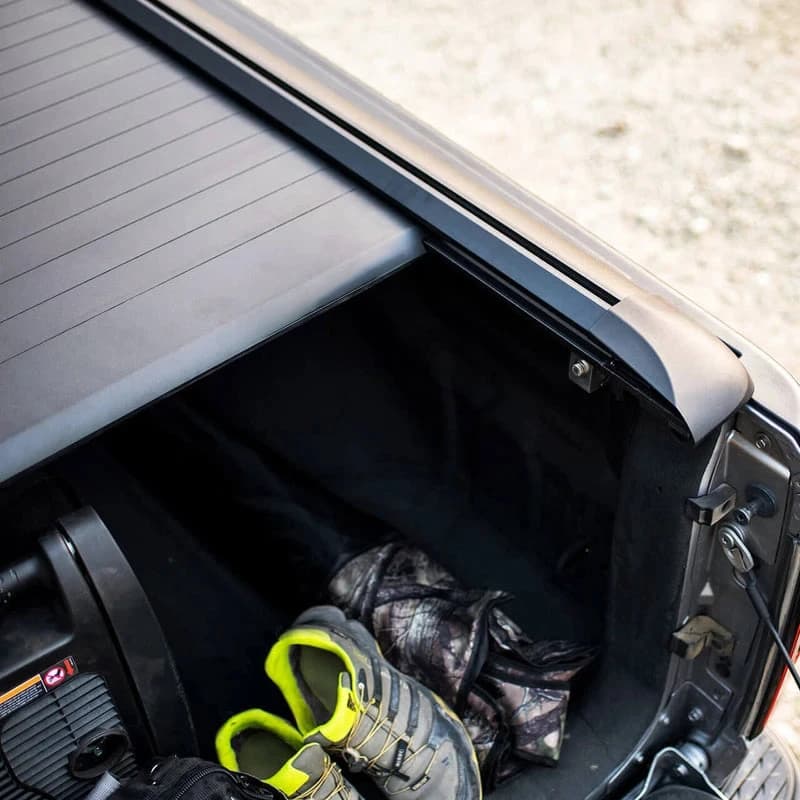 Hard Tonneau Retrac Aluminum Alloy Topper F150 RANGER 4X4 Pickup Truck Folding Canopy Cover C