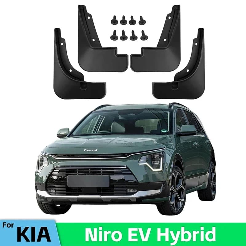 MudFlaps For KIA Niro EV Hybrid 2023 2024 2025 Mudguards Mud Flaps Splash Guards Front Rear Wheels Fender Car Accessories 4Pcs