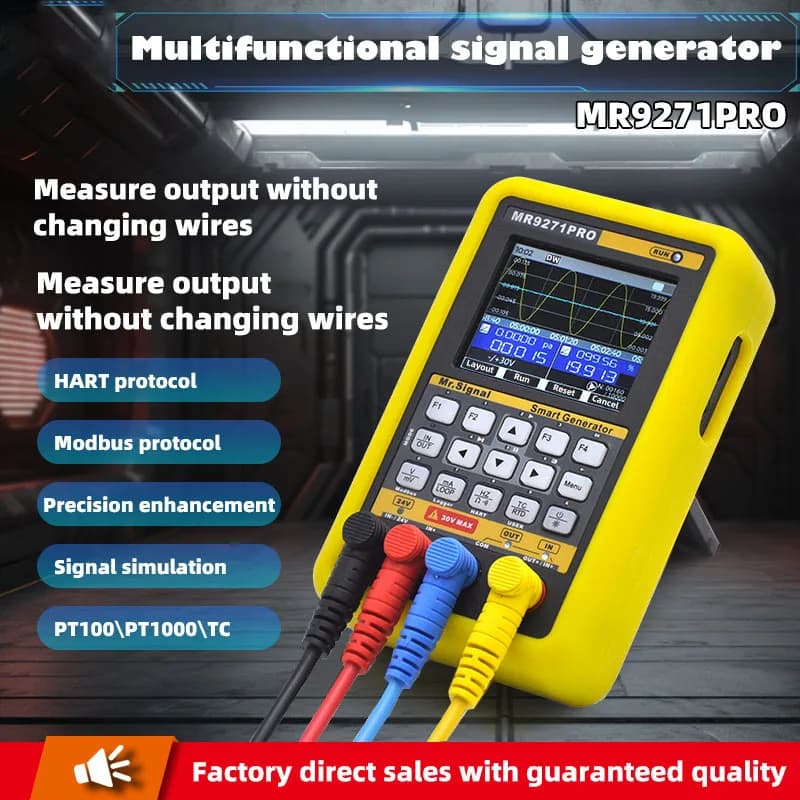Multifunctional Signal Generator 4-20mA HART Communicator Simplex/Duplex Mode For  Debugging