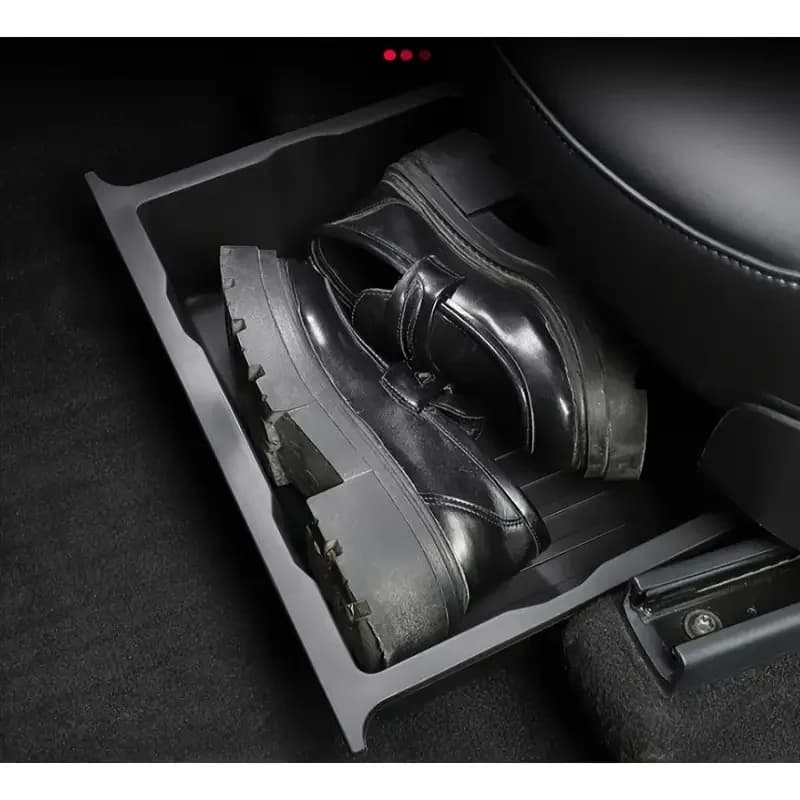 1PC Car Storage Rack Under Seat Organizer Durable Storage Box Under Seat Storage Durable ABS Under Seat Storage Box Accessories
