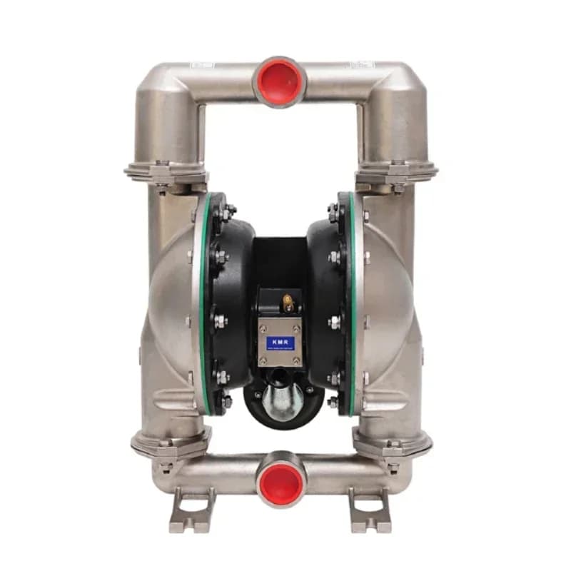 Max head 70M/water stainless steel pneumatic acid proof air double diaphragm pump Hot sales