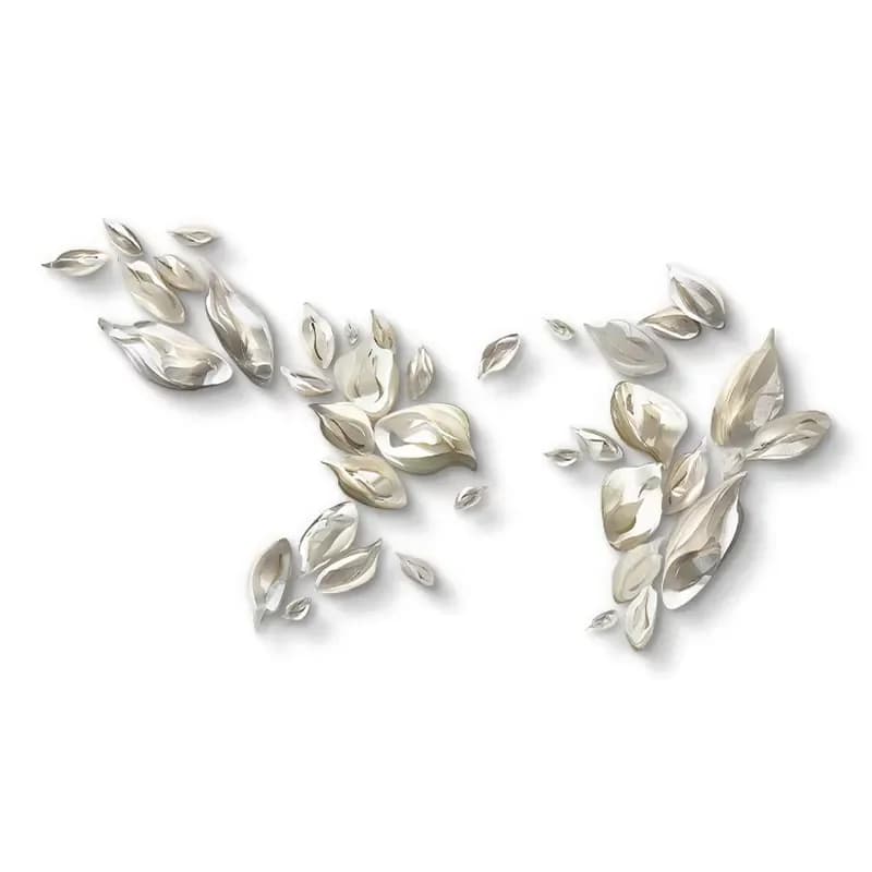 Paper Art Special-shaped Decorative Wall Art Hot Selling 3D High-end Handmade Wall Sculpture for Hotel Lobby Space