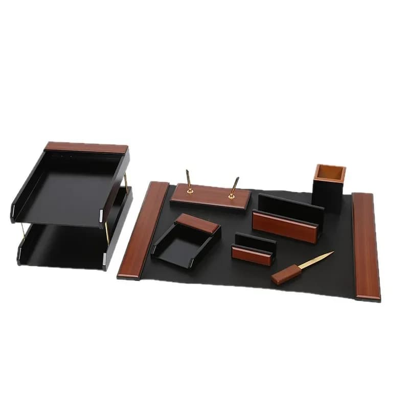 Classical style desktop, the desk desk is practical, and the desk calendar can be placed on the table with a pen holder