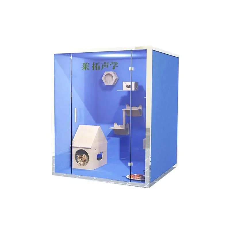 Household anti-disturbance removable sound insulation cat cage dog cage