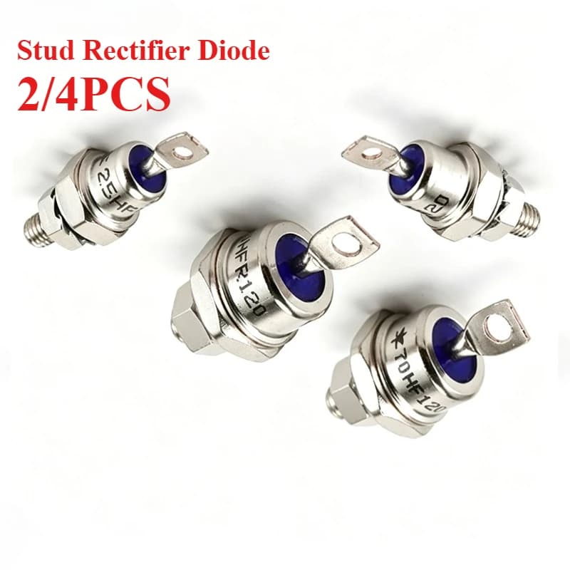 85A/40A/25A 1200V Positive Cathode/Negative Anode Stud Mount Diode Rectifier Diode Accessories Electrical Appliances Testing