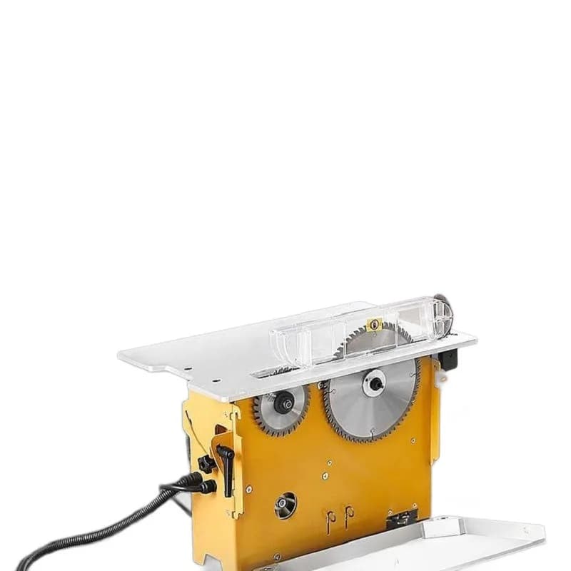 Woodworking push table saw integrated quick dismantling dust box silent panel saw