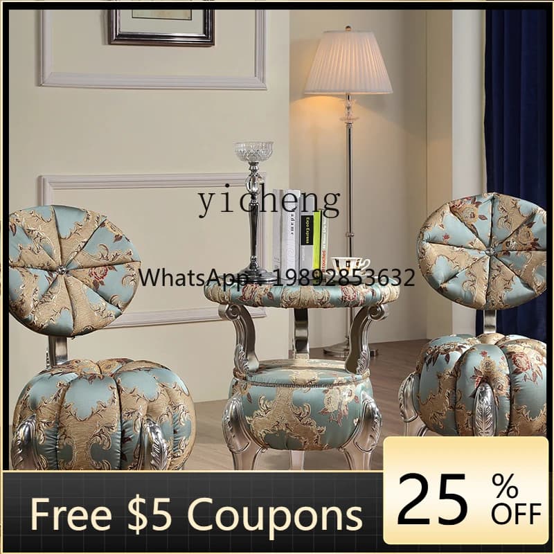 YXY Home Balcony Table and Chair Bedroom Leisure Solid Wood Three-Piece Table and Chair Set