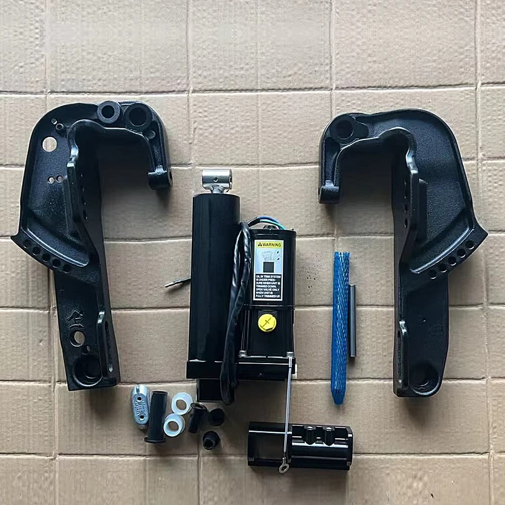 65W-43800 Single Power Tilt Trim Unit/Clamp Bracket Set 65W-43111-00-4D 65W-43112-00-4D Outboard 2 Stroke  40HP