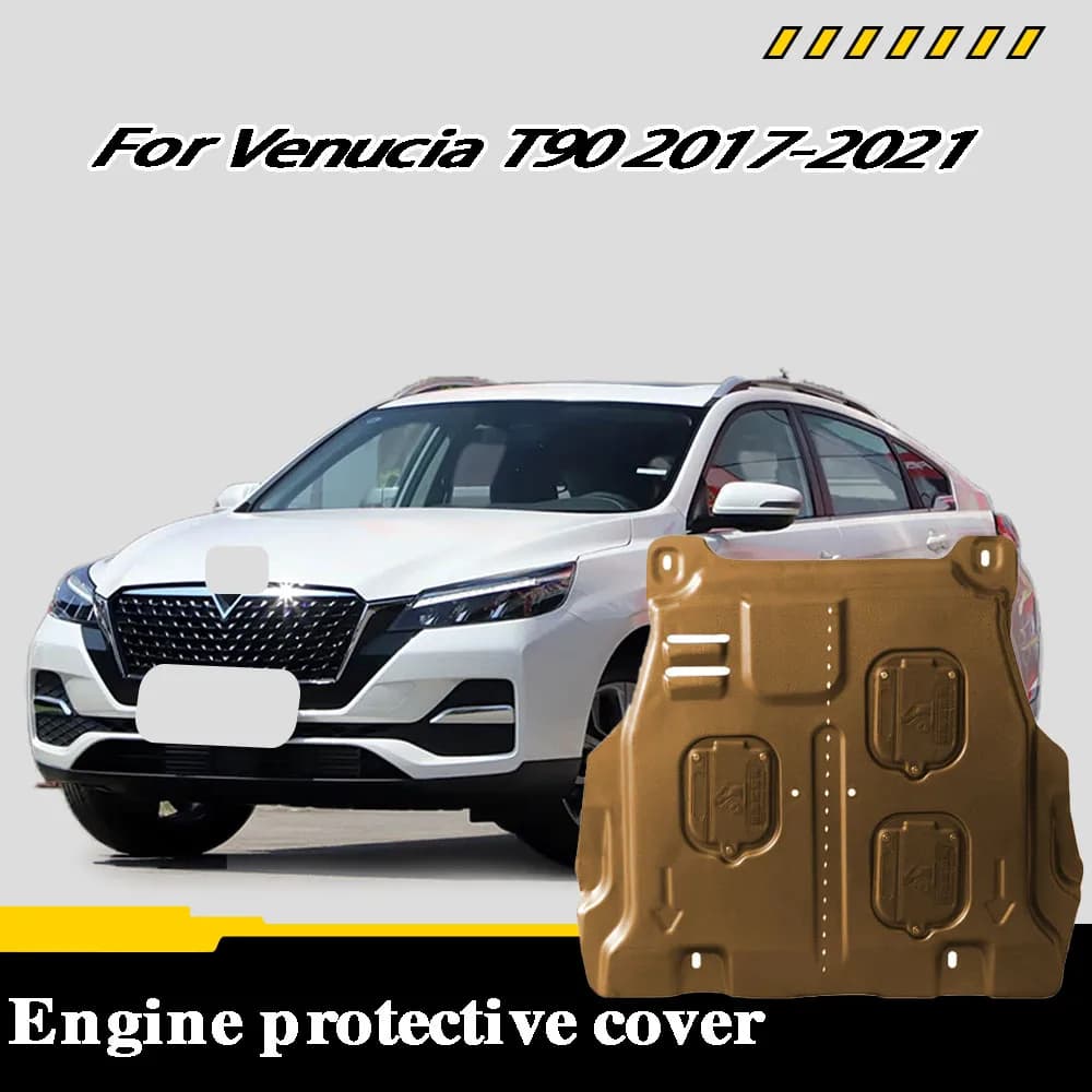 For Venucia‌ T90 2017-2021 2.0L Vehicle Specific Splash Resistant High Quality Engine Protection Cover Lower Mudguard