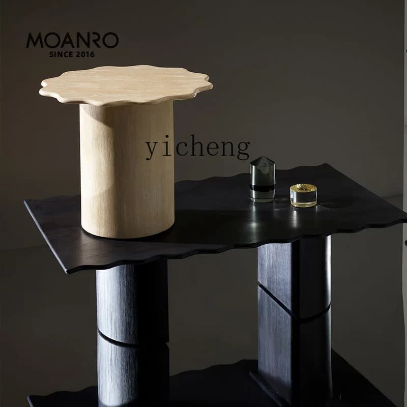 YFY  living room small coffee table sofa side table bedroom bedside  movable tea table corner