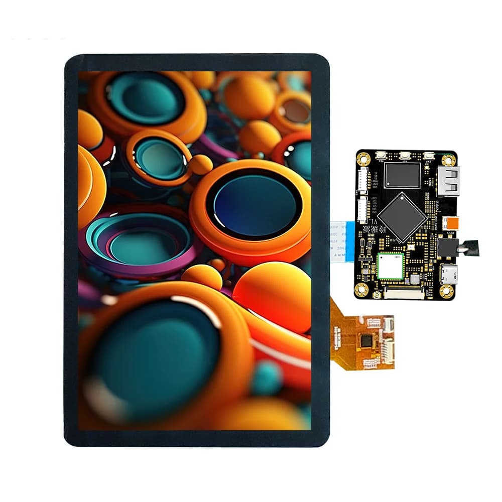 10.1 Inch Lcd Screen 1200X1920 40P MIPI Thin 1.4mm with Capacitive Touch Screen I2C 6P and RK3566 4*core 1.8GHZ 2+32G Android 11