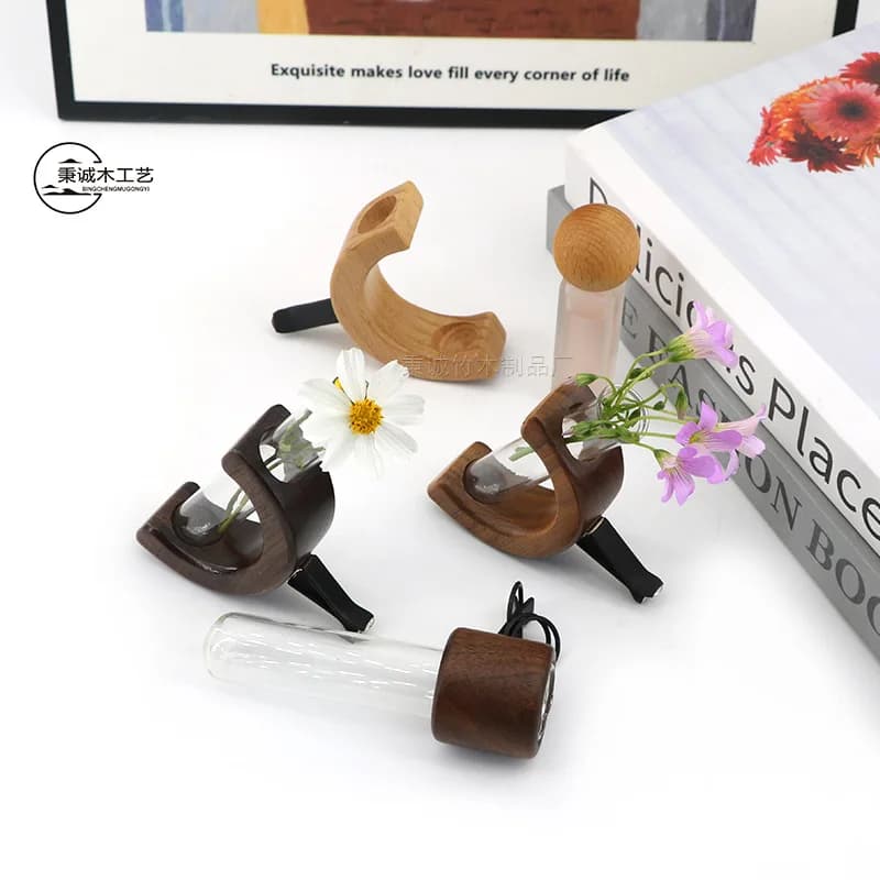 WW22 car perfume trend clip aromatherapy car jewelry car center console ornament decorative flower arrangement