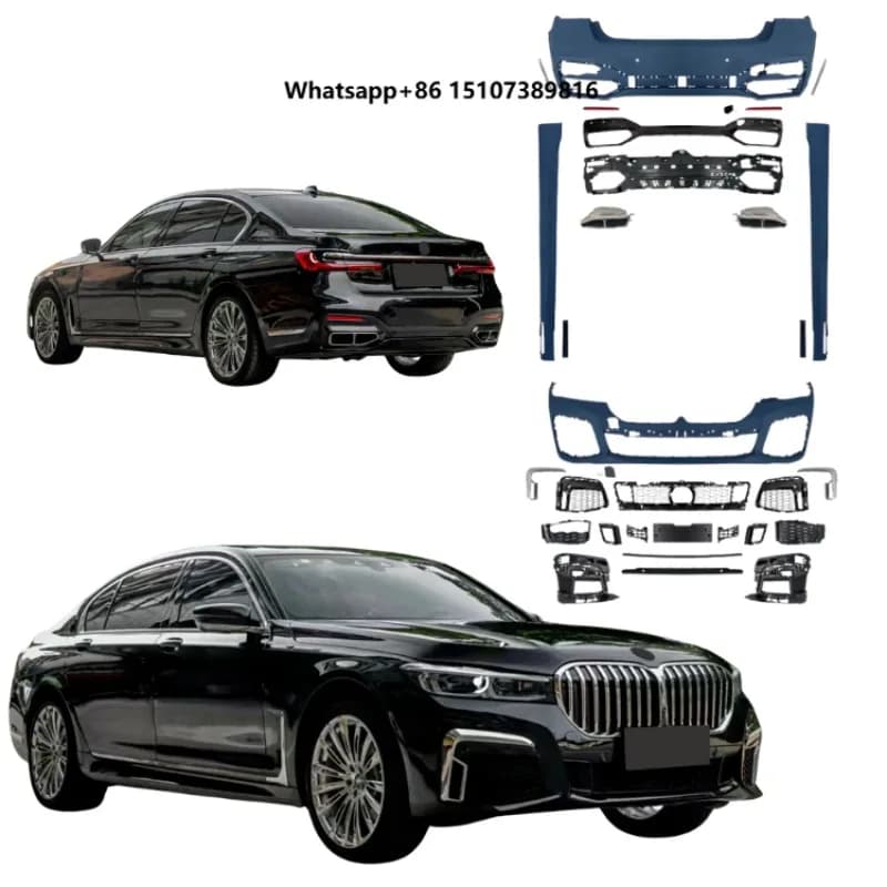 Factory Price for 7 Series G12 2019-2022 & 2023 Upgrade Facelift Body Kit Fog Light Bolt-On Conversion Kit for Front/Rear Bumper