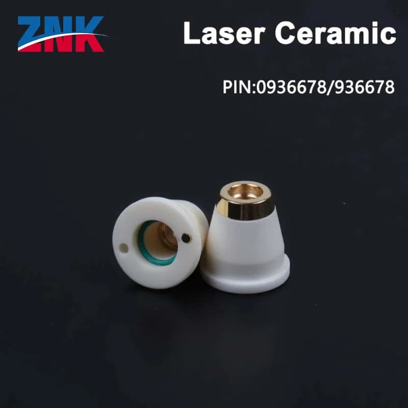 ZNK Fiber Laser Ceramic Nozzles Holder 3D OEM Model 0936678 Compatible for Fiber Laser Cutting Machine