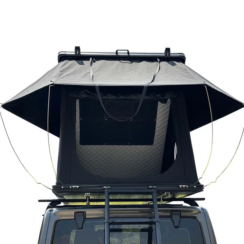 Hot Selling 4x4 Off-Road Triangle Aluminum Hard Shell Rooftop Tent For SUV Pickup
