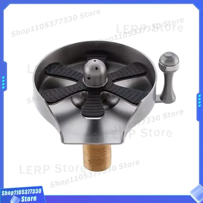 Automatic Cup Washer Kitchen Sink Bar Glass Cleaner with Hot Cold Water Mixer Tap for Home Restaurant Dish Washing Machine