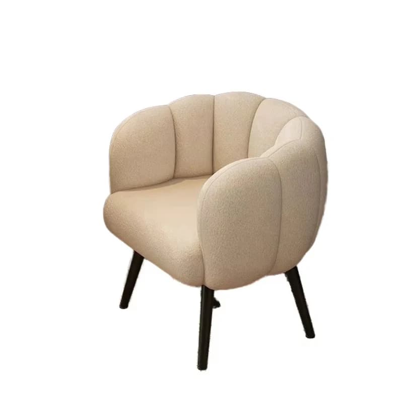 High-quality home living room casual tufted single sofa chair, soft functional solid wood frame, various colors