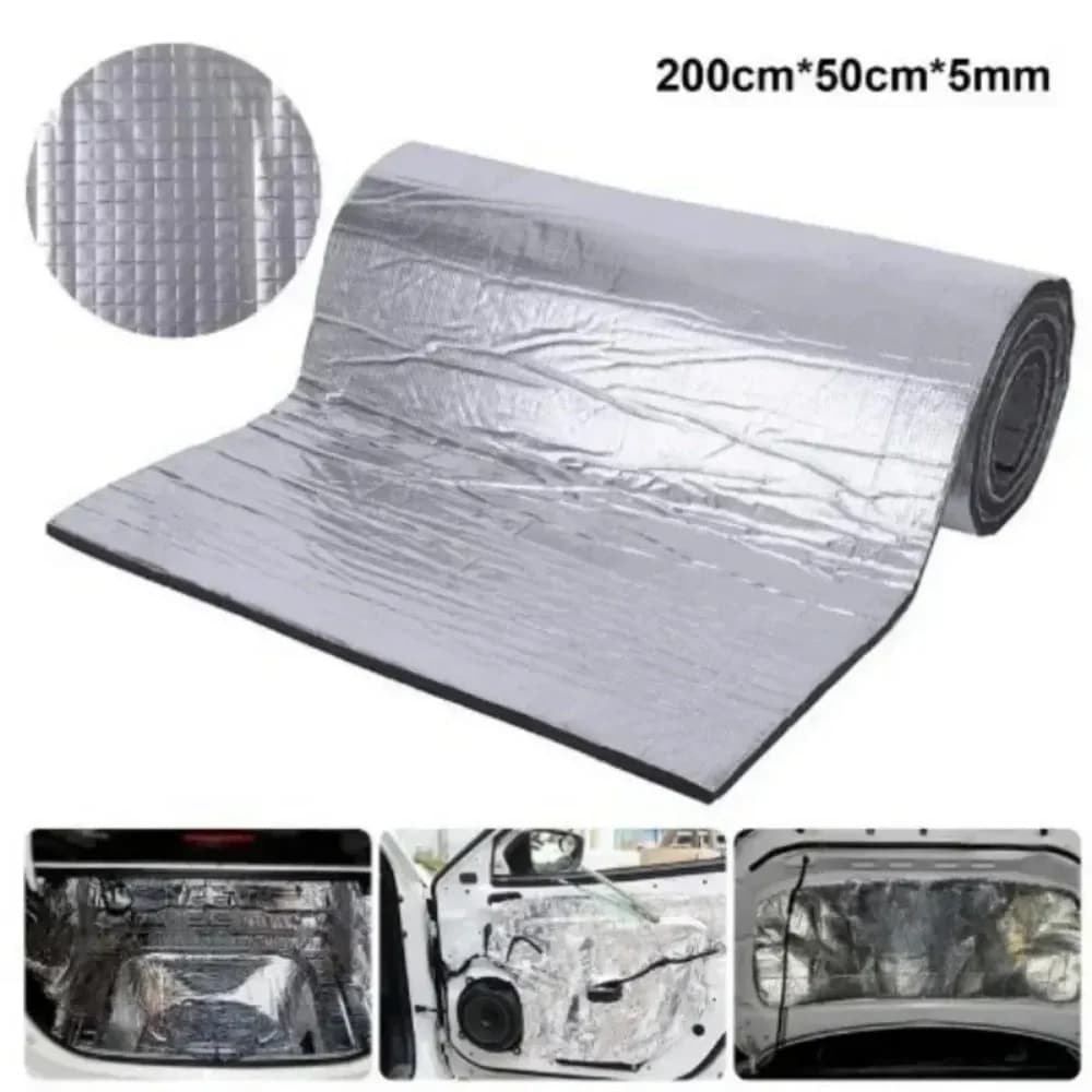 2000x500mmx50mm Car Soundproof Mat Thermal Sound Deadener Acoustic Thermal Mat Acoustic Deadening Soundproof Wall Panel Wall