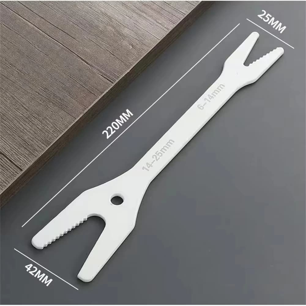 1PCS Universal Torx Wrench  6-25mm Self-tightening Adjustable Glasses Wrench Board Double-head Torx Spanner Hand Tools