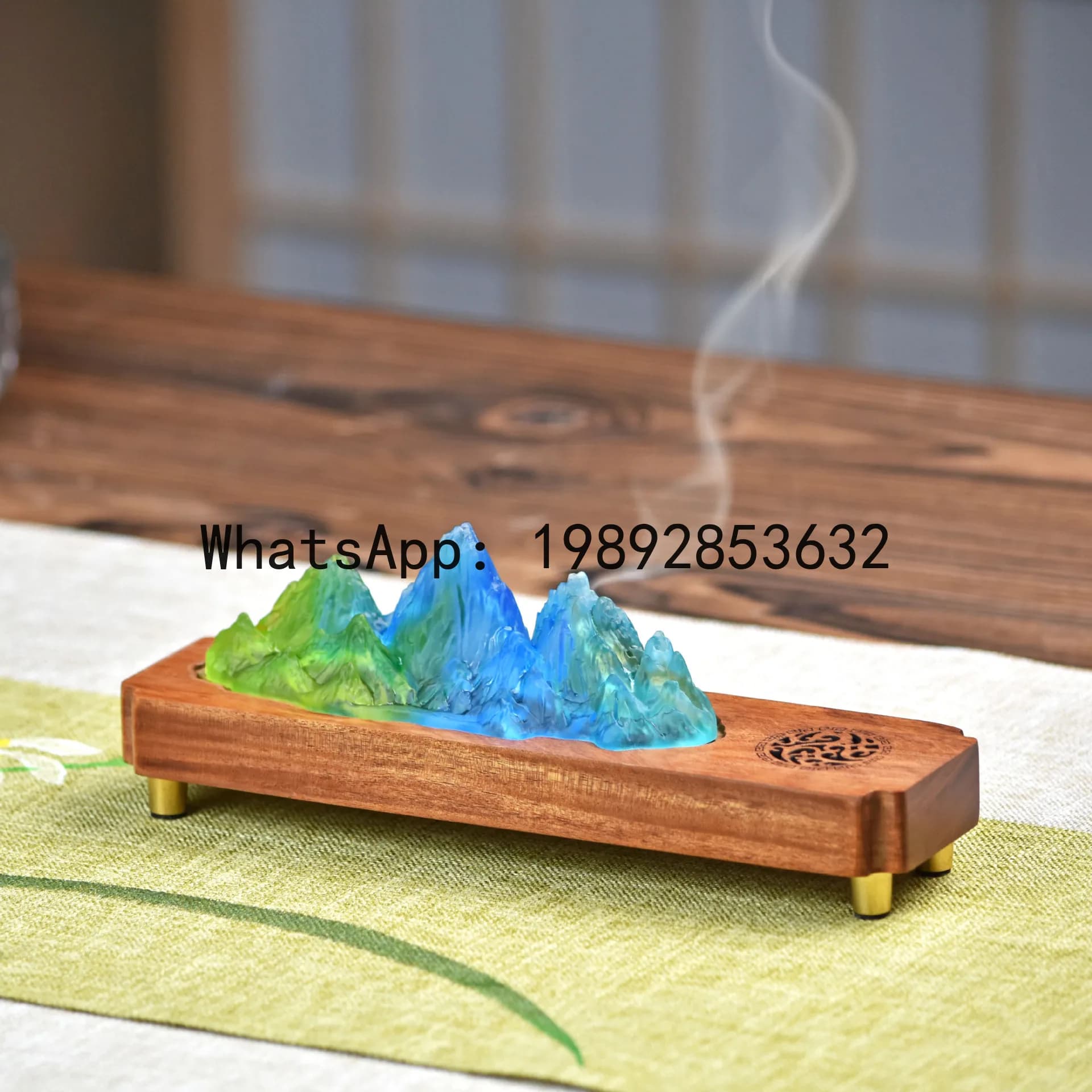 Fg thousand miles of rivers and mountains incense burner ornament creative new chinoiserie classical for home incense