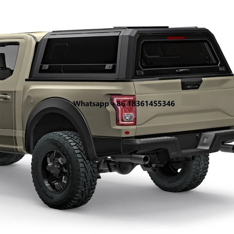 4x4 Waterproof 8FT Steel Pickup Hardtop Topper Camper Truck Canopy for  Hilux Tundra Tacoma  Ranger Isuzu