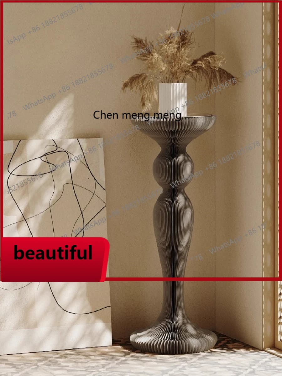 X Floor-to-ceiling storage indoor living room flower pot rack Light luxury ornaments ornaments plant stand