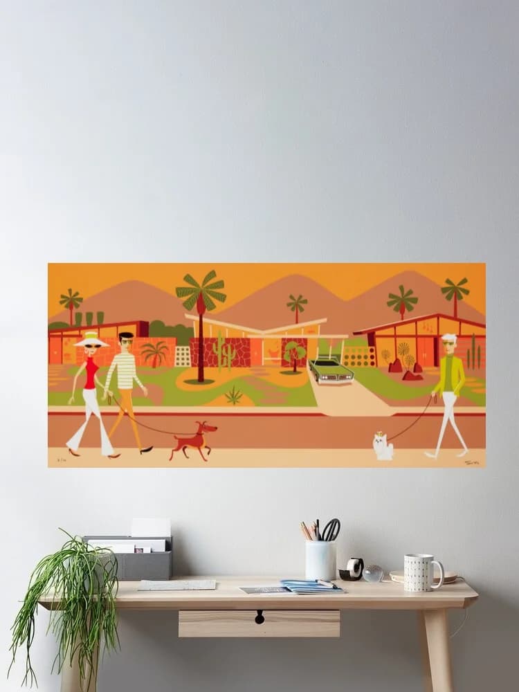 Josh Shag Nosy Neighbors Photo Canvas POSTER ,Home Decor Wall art painting