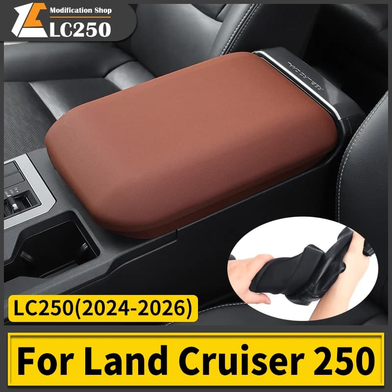 For Toyota 2024 2025 2026 Land Cruiser 250 Prado LC250 j250 Armrest Box Silicone Case Dustproof Interior Protection Accessories