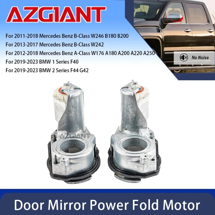 AZGIANT Car Mirror Fold Control Unit For Mercedes Benz A/B-Class BMW 1/2 Series F40 F44 G42 Reinforced ABS Plastic Casing Auto